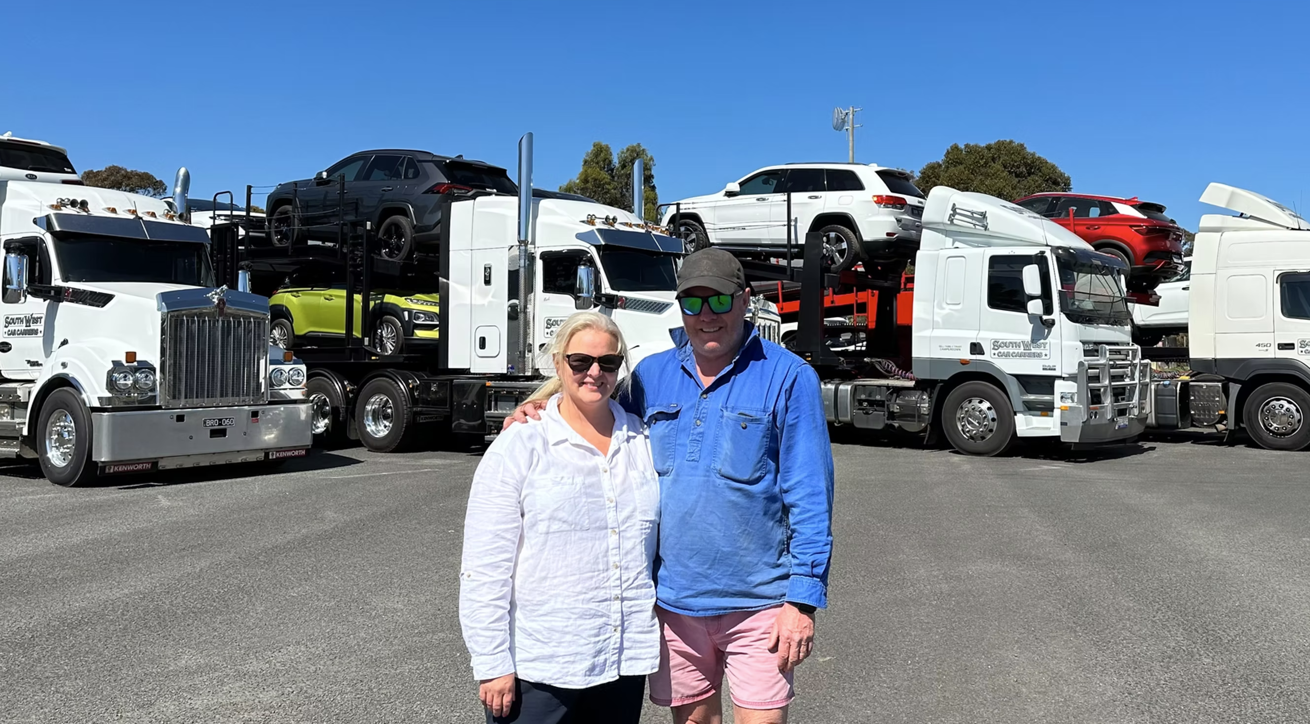 Simon and Gabby Gill