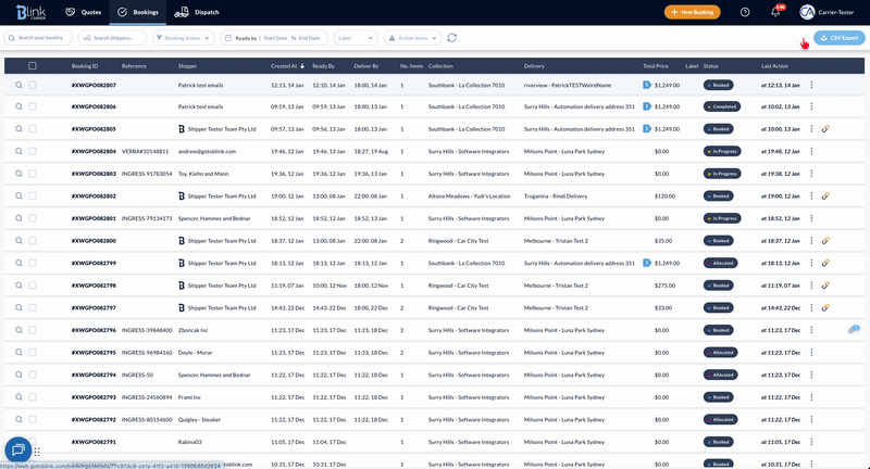 default location notes